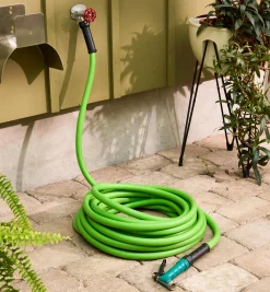Lee Valley Hoses & Accessories>5/8" Garden Hose With Swivel Collars