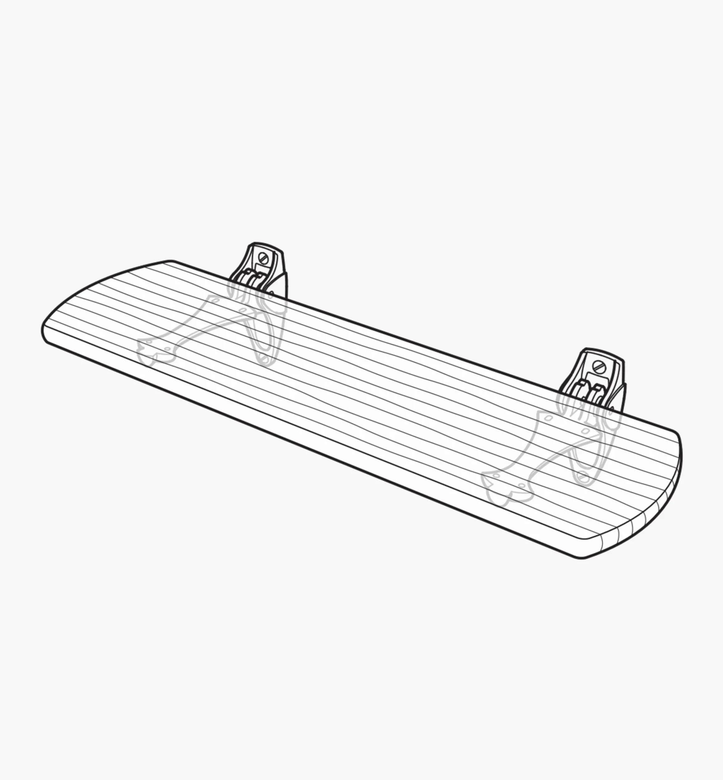 Lee Valley Project Supplies>Hall Seat Bracket