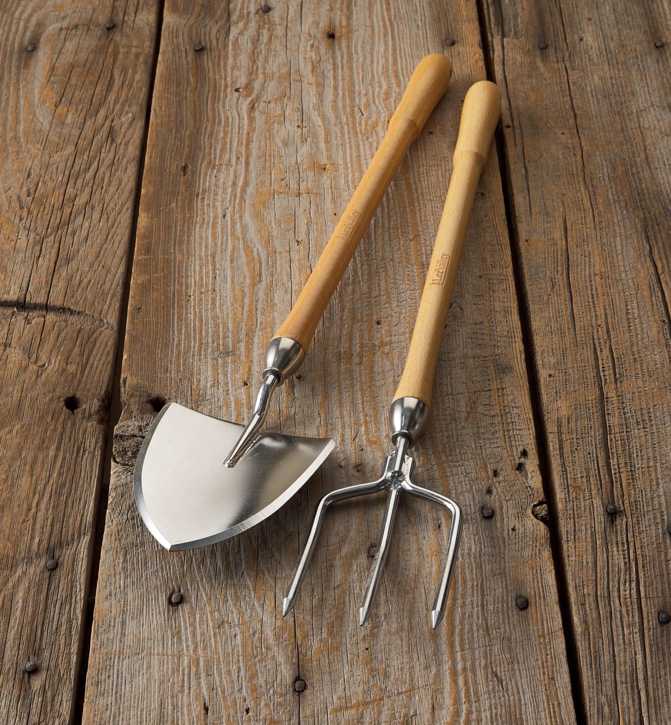 Lee Valley Harvesting>Perennial Spade & Fork Set