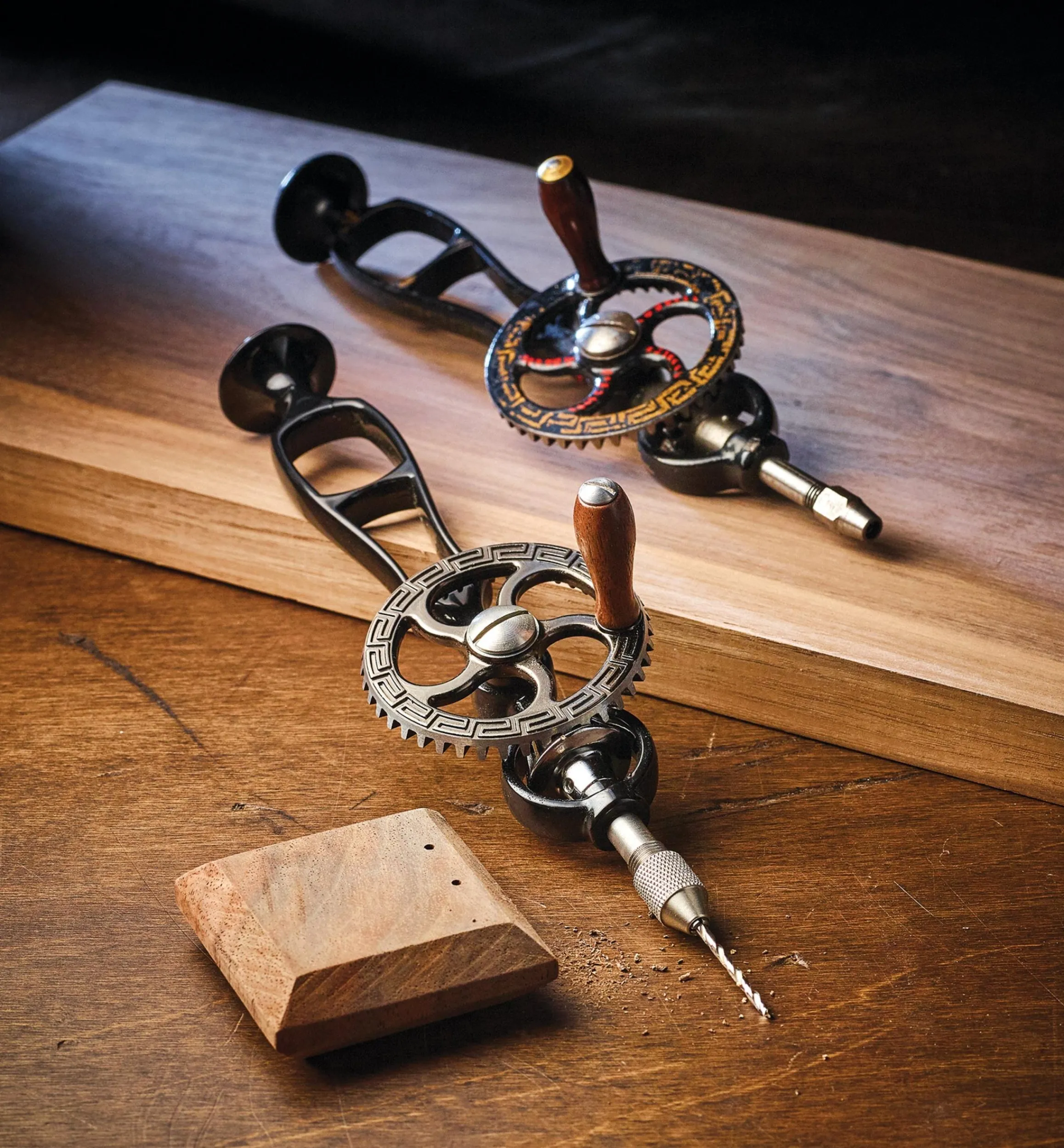 Lee Valley Hand Tools>Replica Egg-Beater Drill