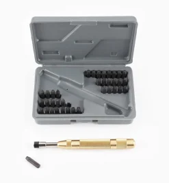 Lee Valley Hand Tools>Letter & Number Automatic Punch Set