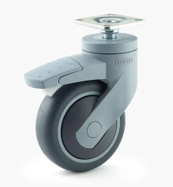 Lee Valley Casters & Wheels>Levina 75mm Steel-Plate Casters