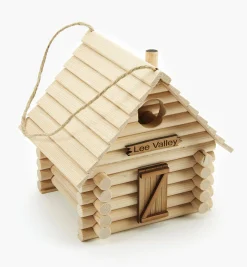 Lee Valley Habitats>Log Cabin Birdhouse Kit