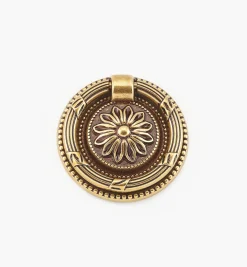 Lee Valley Pulls>Louis XVI Plated Ring Pulls