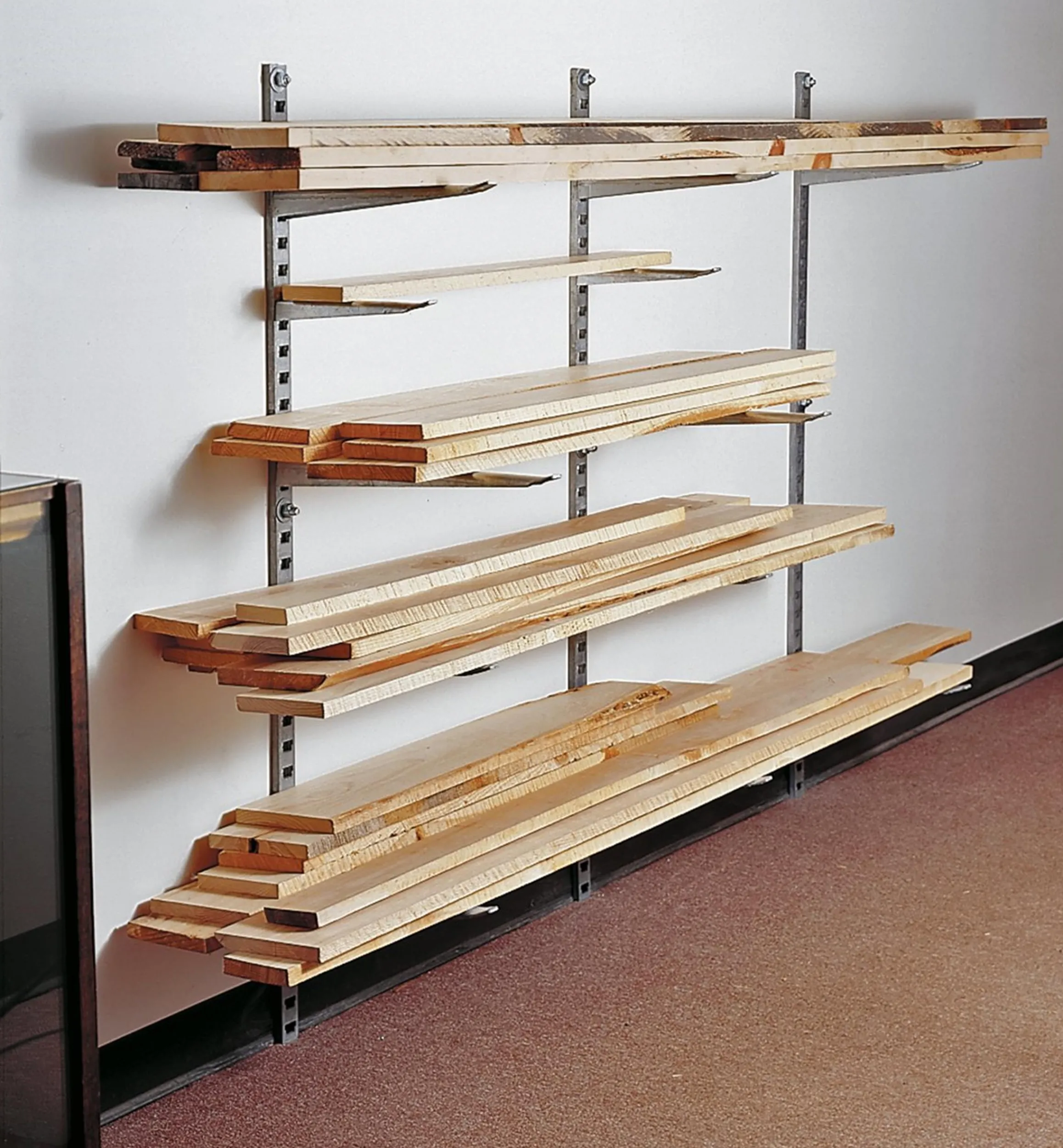 Lee Valley Storage Organization>Lumber Storage System