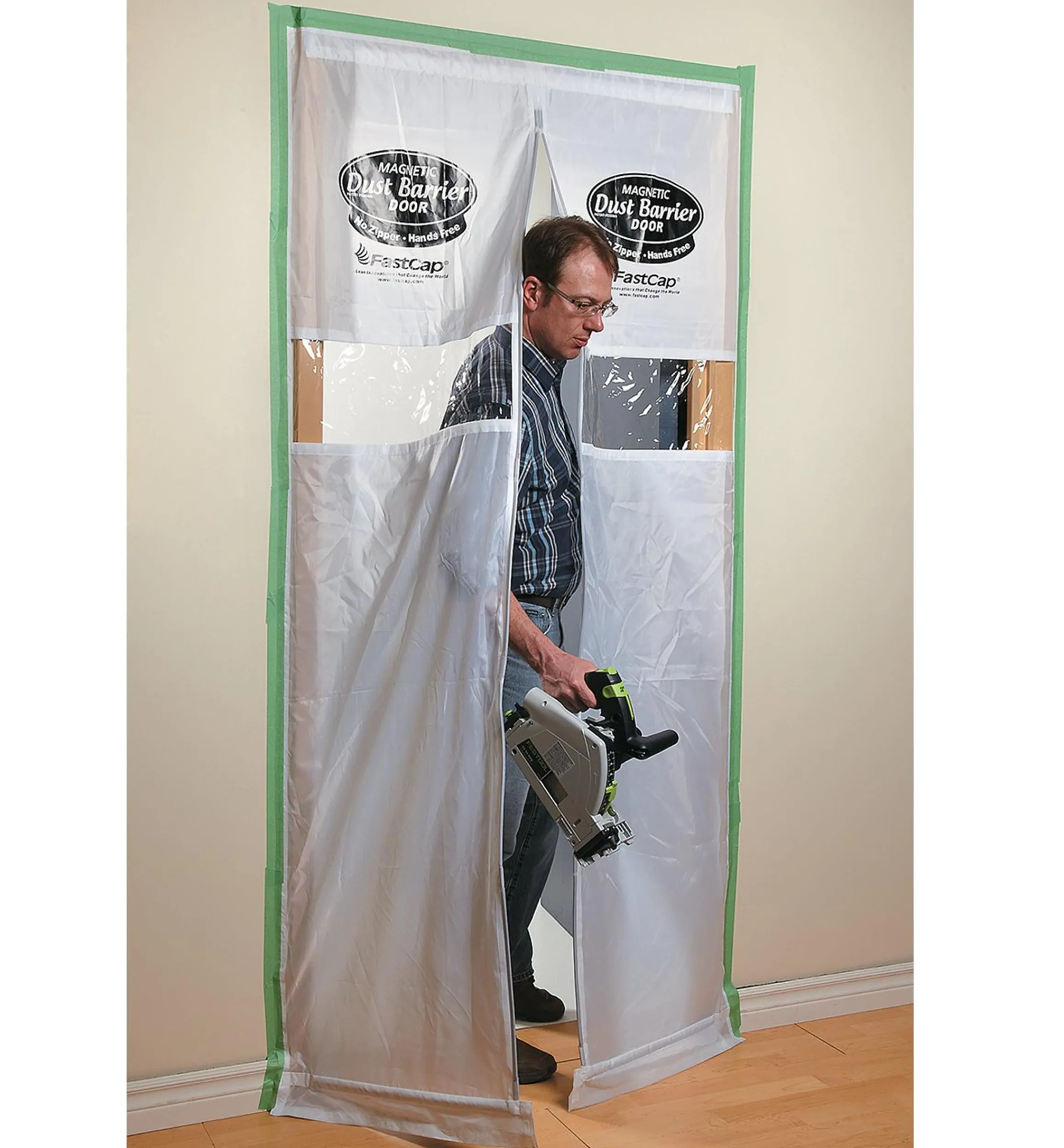 Lee Valley Home Maintenance>Magnetic Dust-Barrier Door