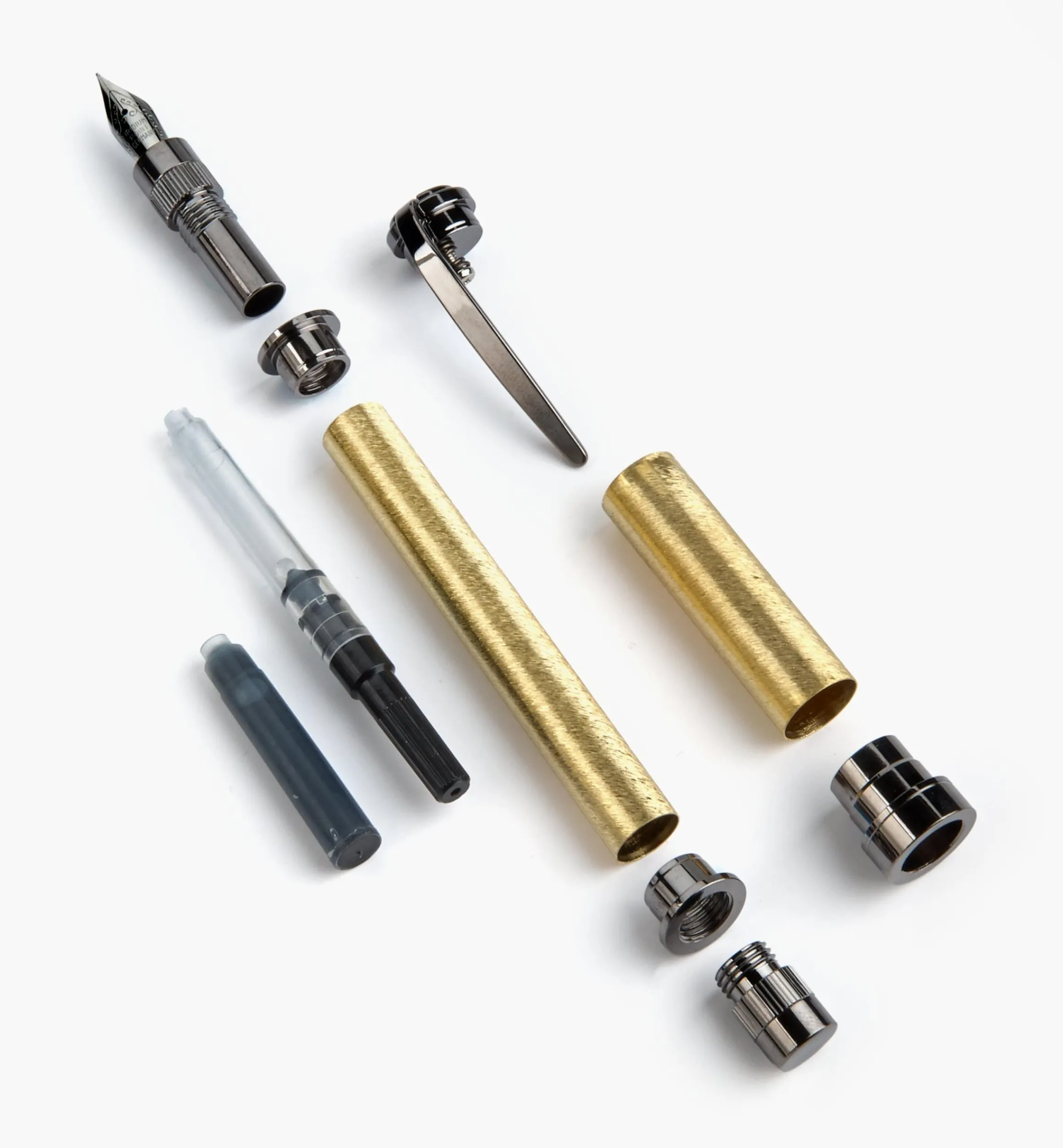 Lee Valley Project Supplies>Magnetic Graduate Fountain Pen Hardware