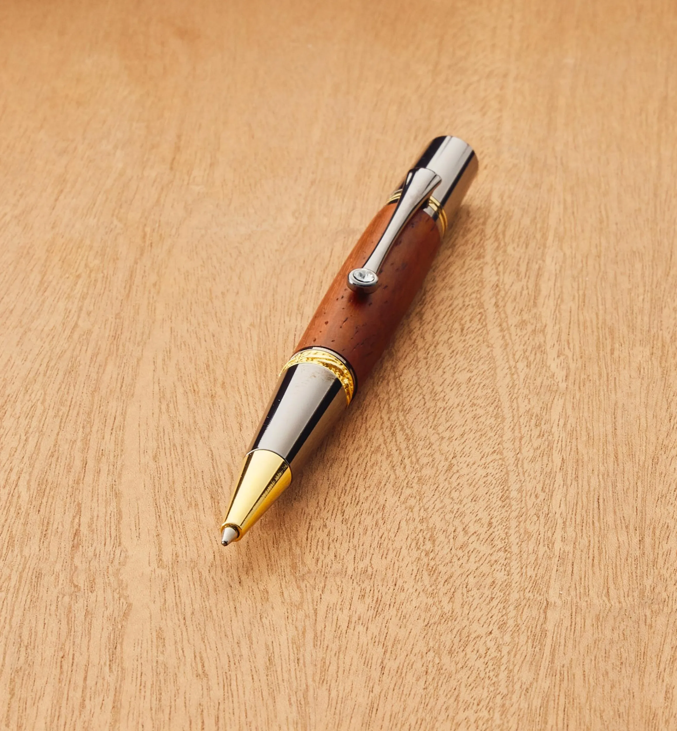 Lee Valley Project Supplies>Majestic Squire Ballpoint Twist Pen Hardware