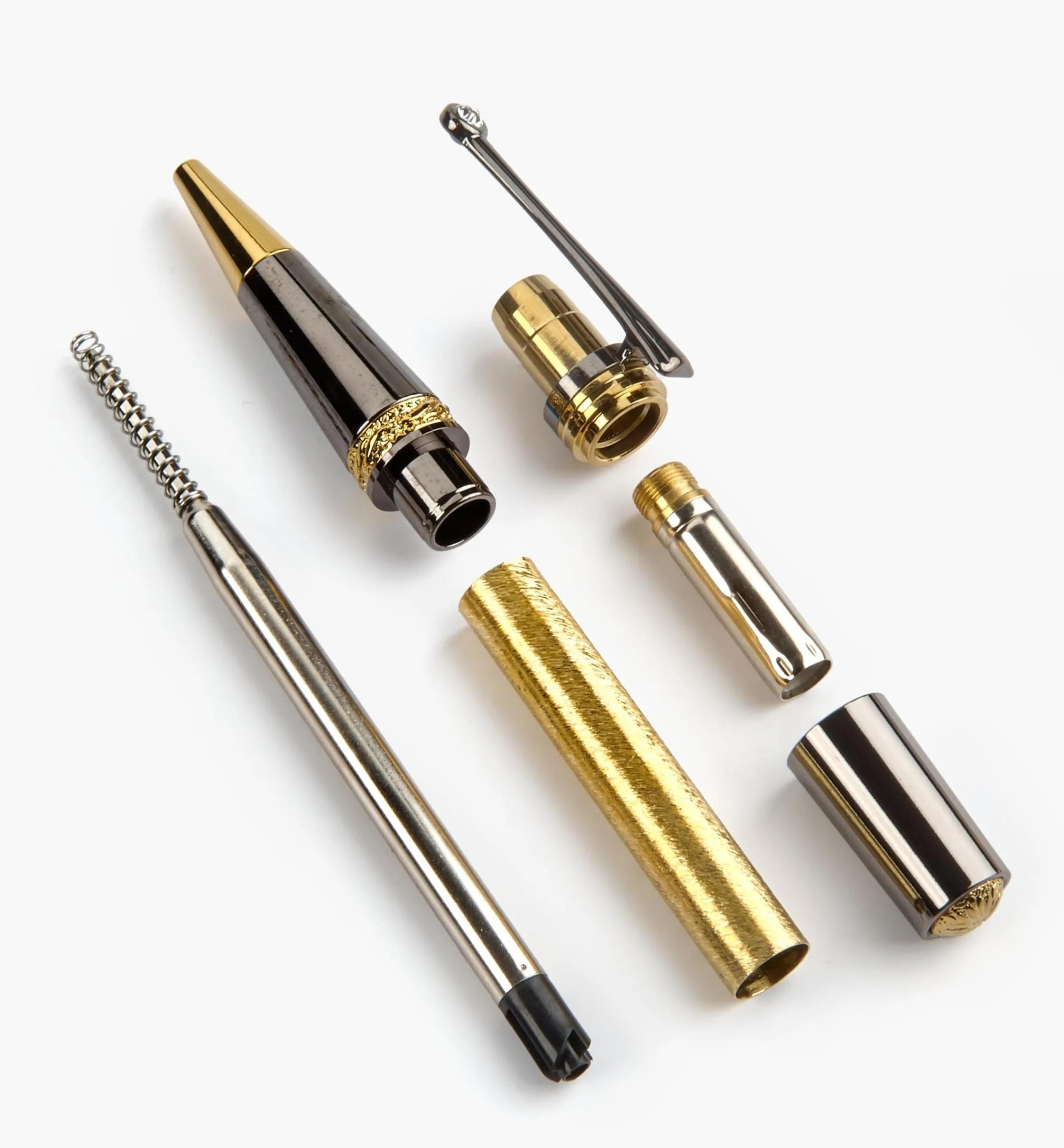 Lee Valley Project Supplies>Majestic Squire Ballpoint Twist Pen Hardware