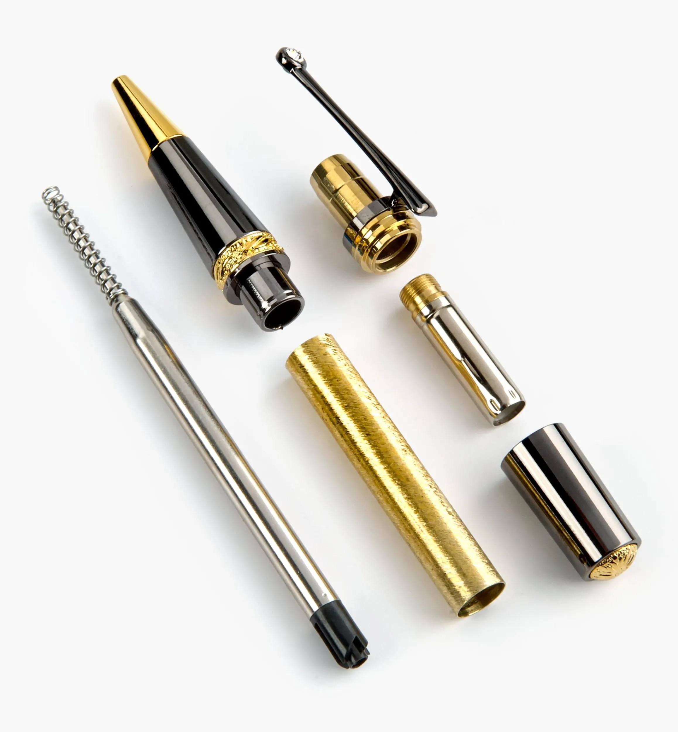 Lee Valley Project Supplies>Majestic Squire Ballpoint Twist Pen Hardware