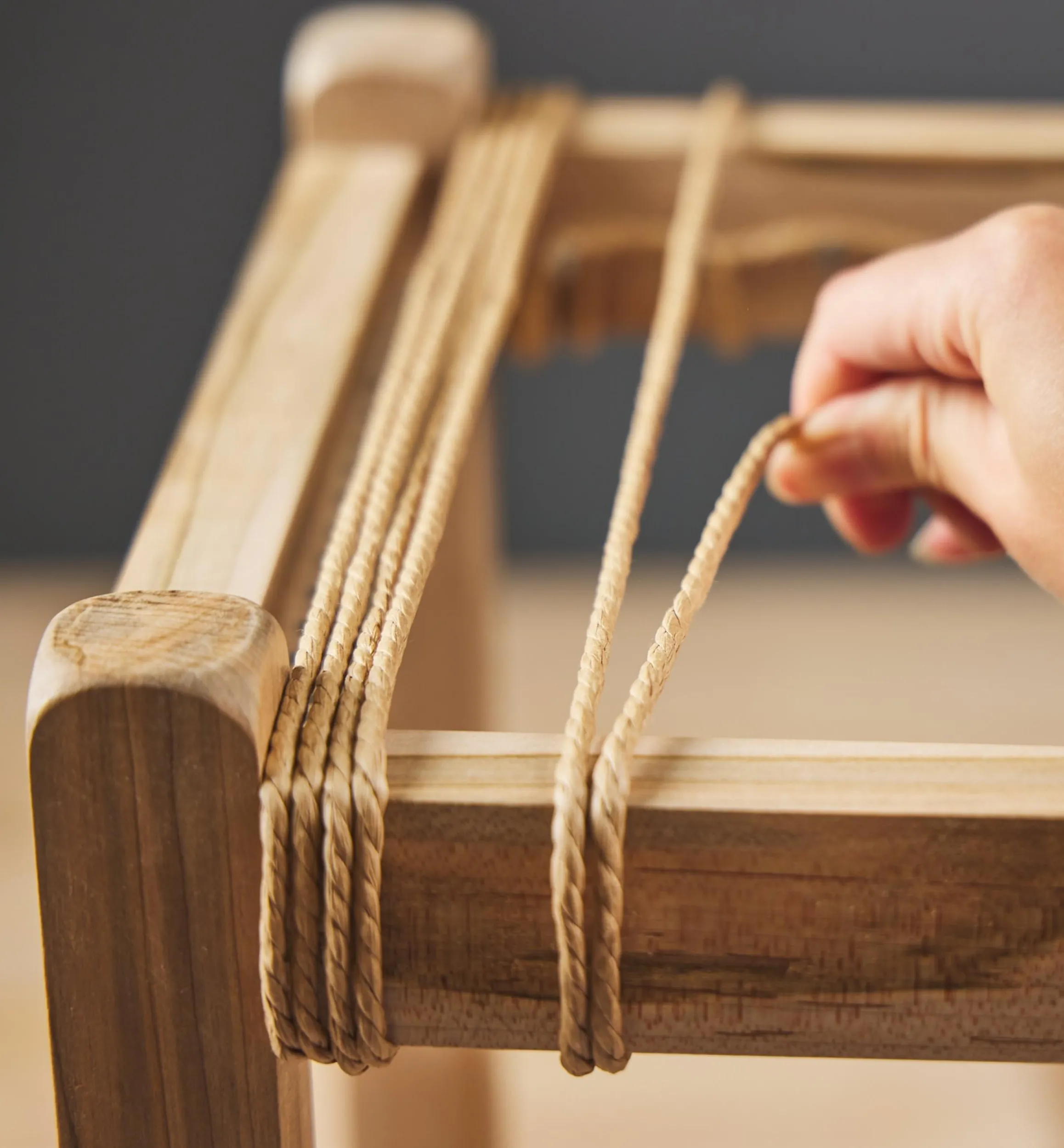 Lee Valley Supplies>Make It Yourself Danish Cord Stool Kit