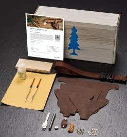 Lee Valley Supplies>Make It Yourself Gardener's Leather Tool Belt Kit