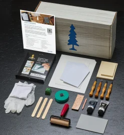 Lee Valley Supplies>Make It Yourself Linocut Printmaking Kit