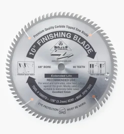 Lee Valley Power Tool Accessories>Melamine Saw Blade