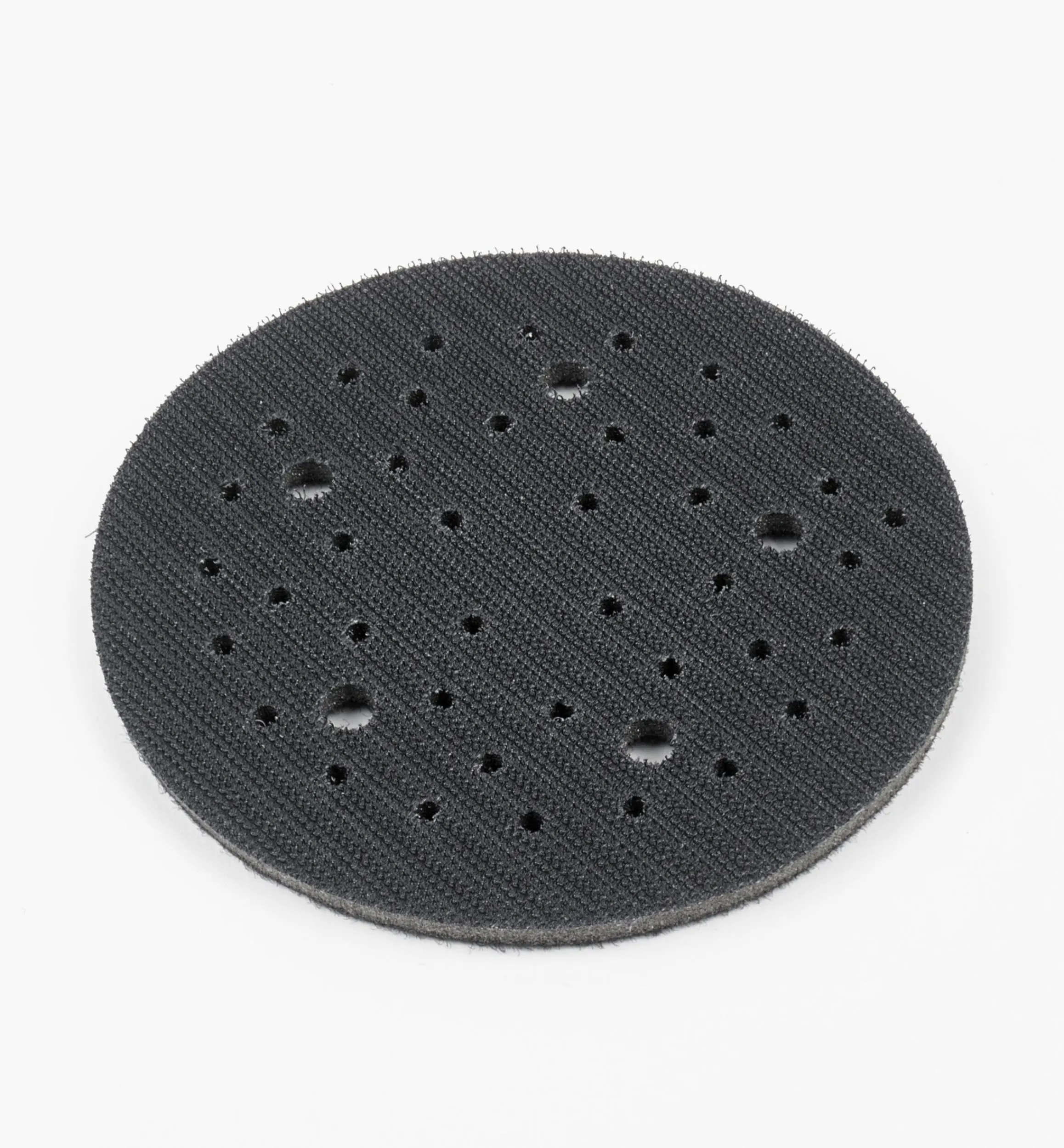 Lee Valley Supplies>Mirka 5" × 1/8" Multi-Hole Grip-Faced Interface Pad
