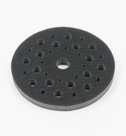 Lee Valley Supplies>Mirka 5" × 3/8" Multi-Hole Grip-Faced Interface Pad