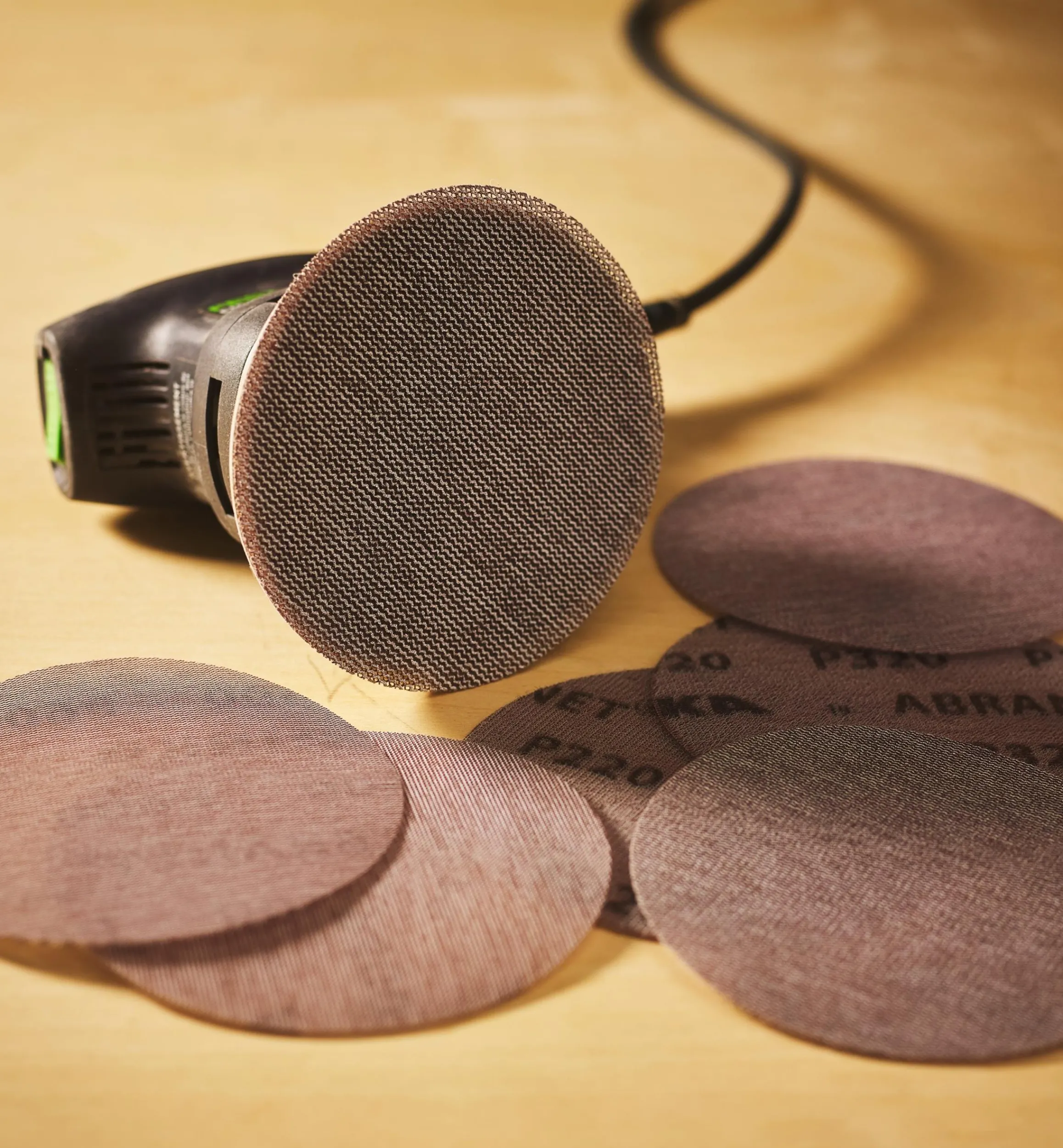 Lee Valley Supplies>Mirka 5" Abranet Grip Discs