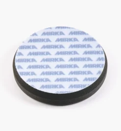 Lee Valley Supplies>Mirka 6" Black Flat-Faced Foam Polishing Pad