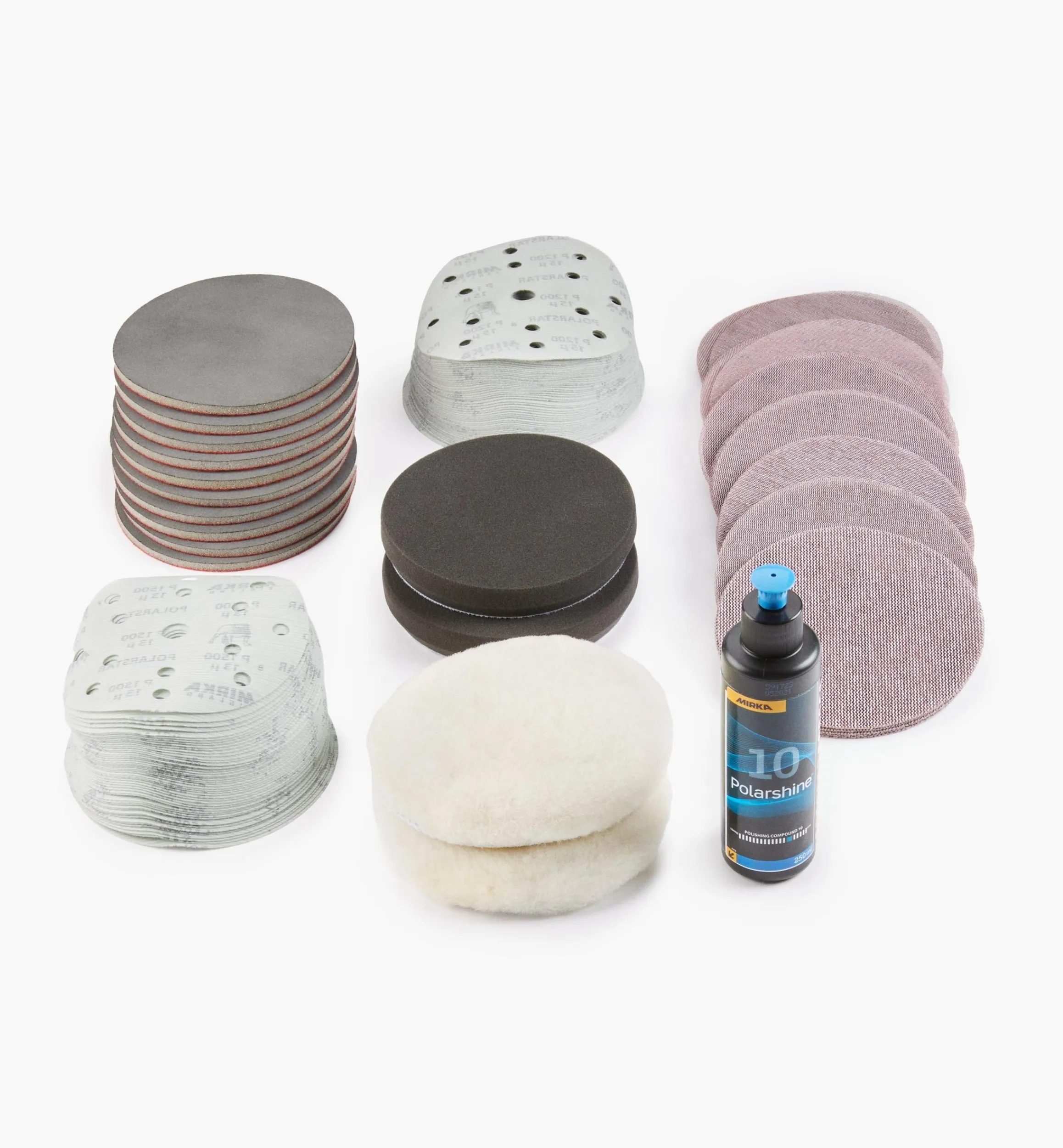 Lee Valley Supplies>Mirka 6" Epoxy Starter Kit