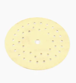 Lee Valley Supplies>Mirka 5" Fine 42-Hole Gold Multifit Grip Discs
