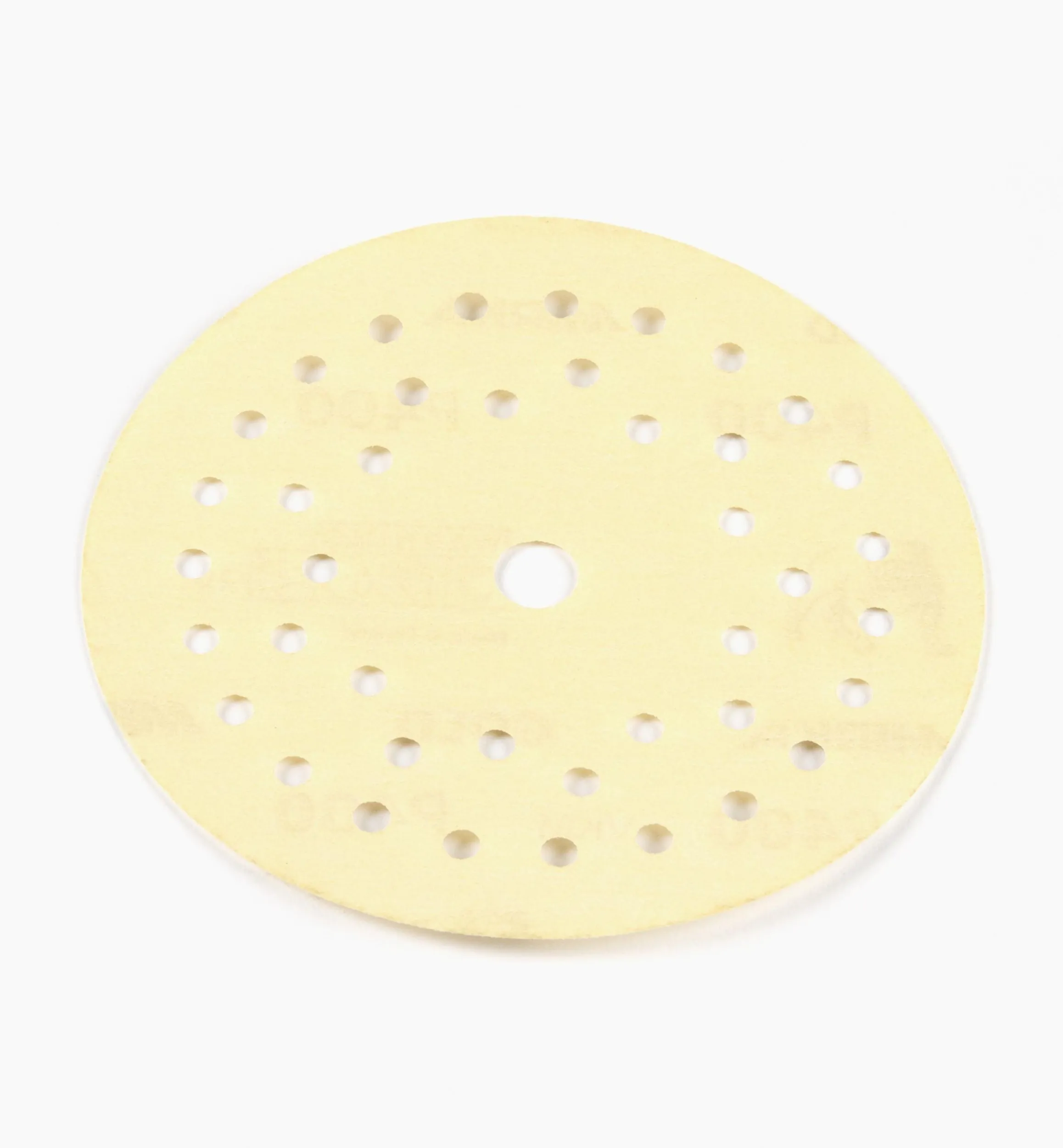 Lee Valley Supplies>Mirka 5" Fine 42-Hole Gold Multifit Grip Discs