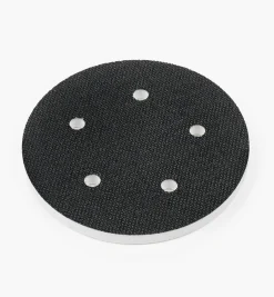 Lee Valley Supplies>Mirka 5" Five-Hole Grip-Faced Firm Interface Pad
