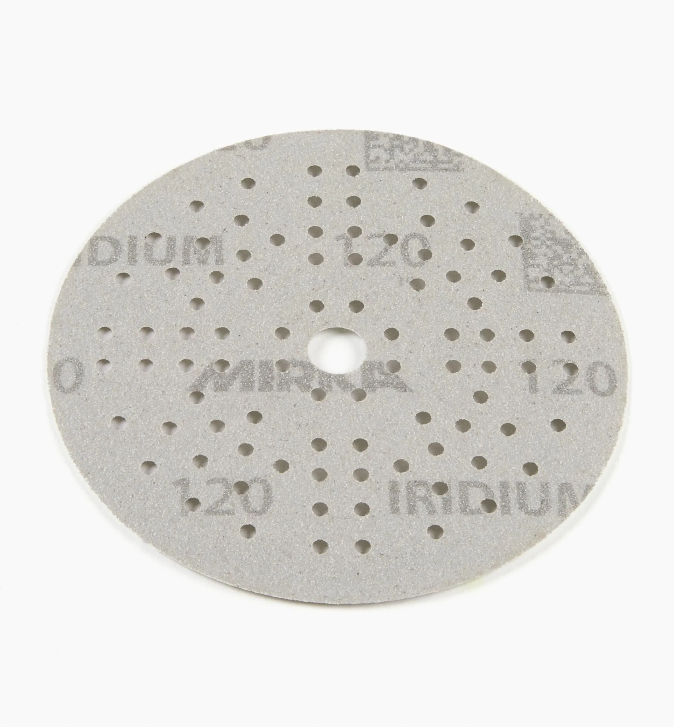 Lee Valley Supplies>Mirka 5" 89-Hole Iridium Grip Discs