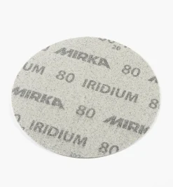 Lee Valley Supplies>Mirka 6" No-Hole Iridium Grip Discs