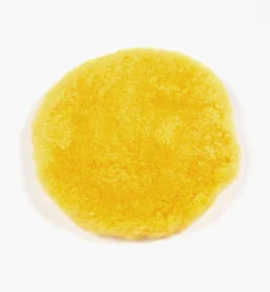 Lee Valley Supplies>Mirka 6" Yellow Lamb's Wool Pro Pad