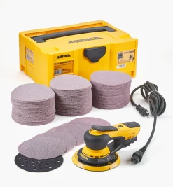 Lee Valley Power Tools>Mirka DEROS 6" Abranet Ace Kit