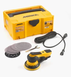 Lee Valley Power Tools>Mirka DEROS 5" Electric Sander, 5mm Orbit, With Systainer Case