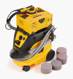 Lee Valley Power Tools>Mirka DEROS 6"/2.5mm Electric Sander & Dust Collector Kits