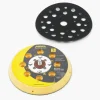 Lee Valley Supplies>Mirka 28-Hole 5" Grip-Faced Soft Net Vacuum Pad