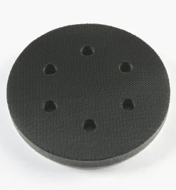 Lee Valley Supplies>Mirka Six-Hole 6" Grip-Faced Interface Pad