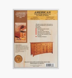 Lee Valley Plans>Mission Dresser Plan