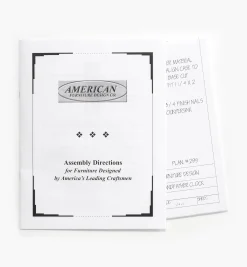 Lee Valley Plans>Mission Grandfather Clock Plan