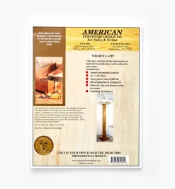 Lee Valley Plans>Mission Lamp Plan