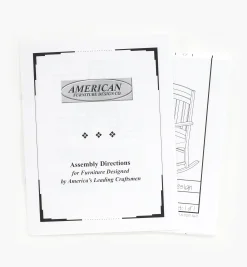 Lee Valley Plans>Mission Rocking Chair Plan