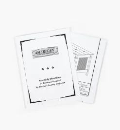 Lee Valley Plans>Mission Student's Desk Plan