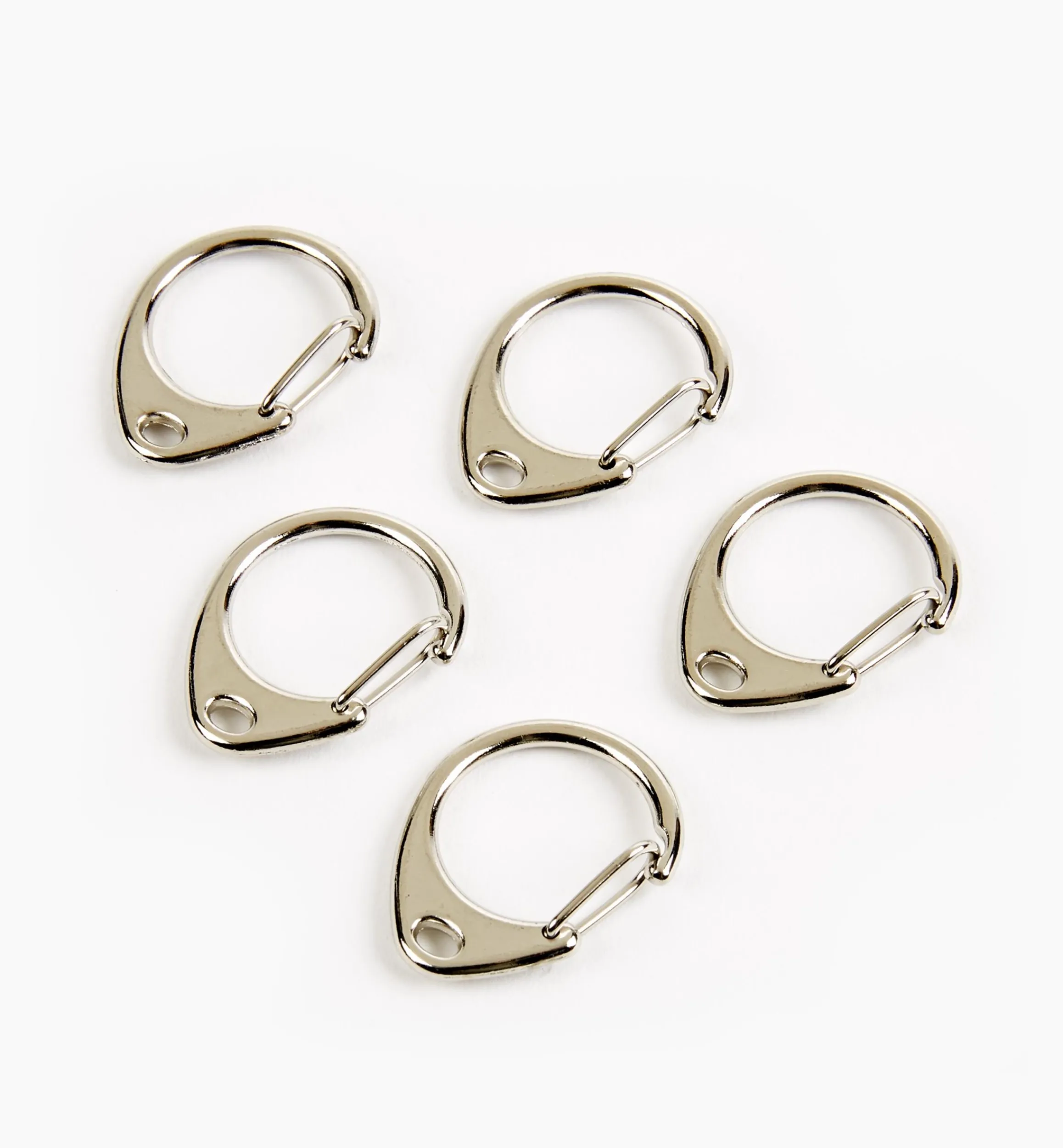 Lee Valley Project Supplies>5mm Ring Clasps For Paracord