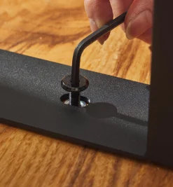 Lee Valley Table Hardware>400mm Steel X-Shape Table Leg