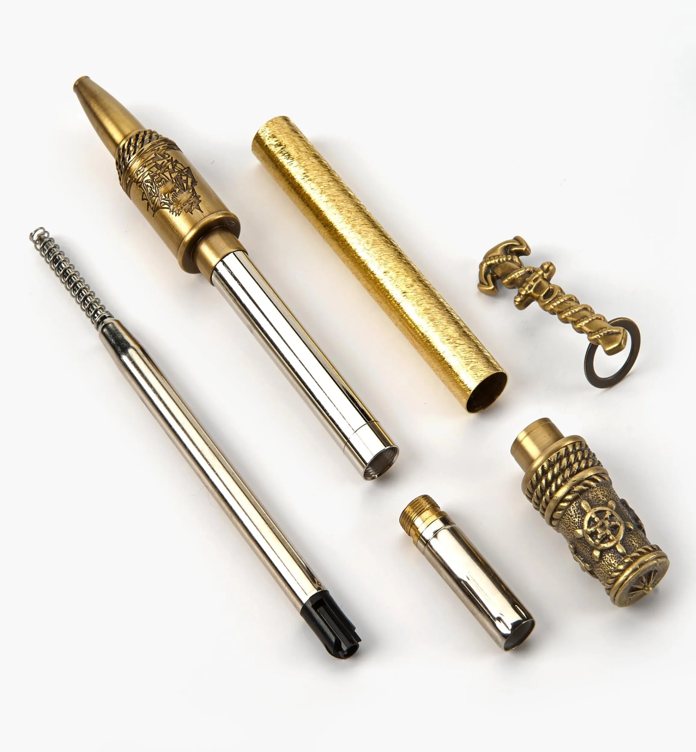 Lee Valley Project Supplies>Nautical Ballpoint Twist Pen Hardware