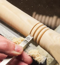 Lee Valley Turning>Negative-Rake Beading Cutters For Easy Wood Tools