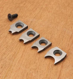 Lee Valley Turning>Negative-Rake Beading Cutters For Easy Wood Tools