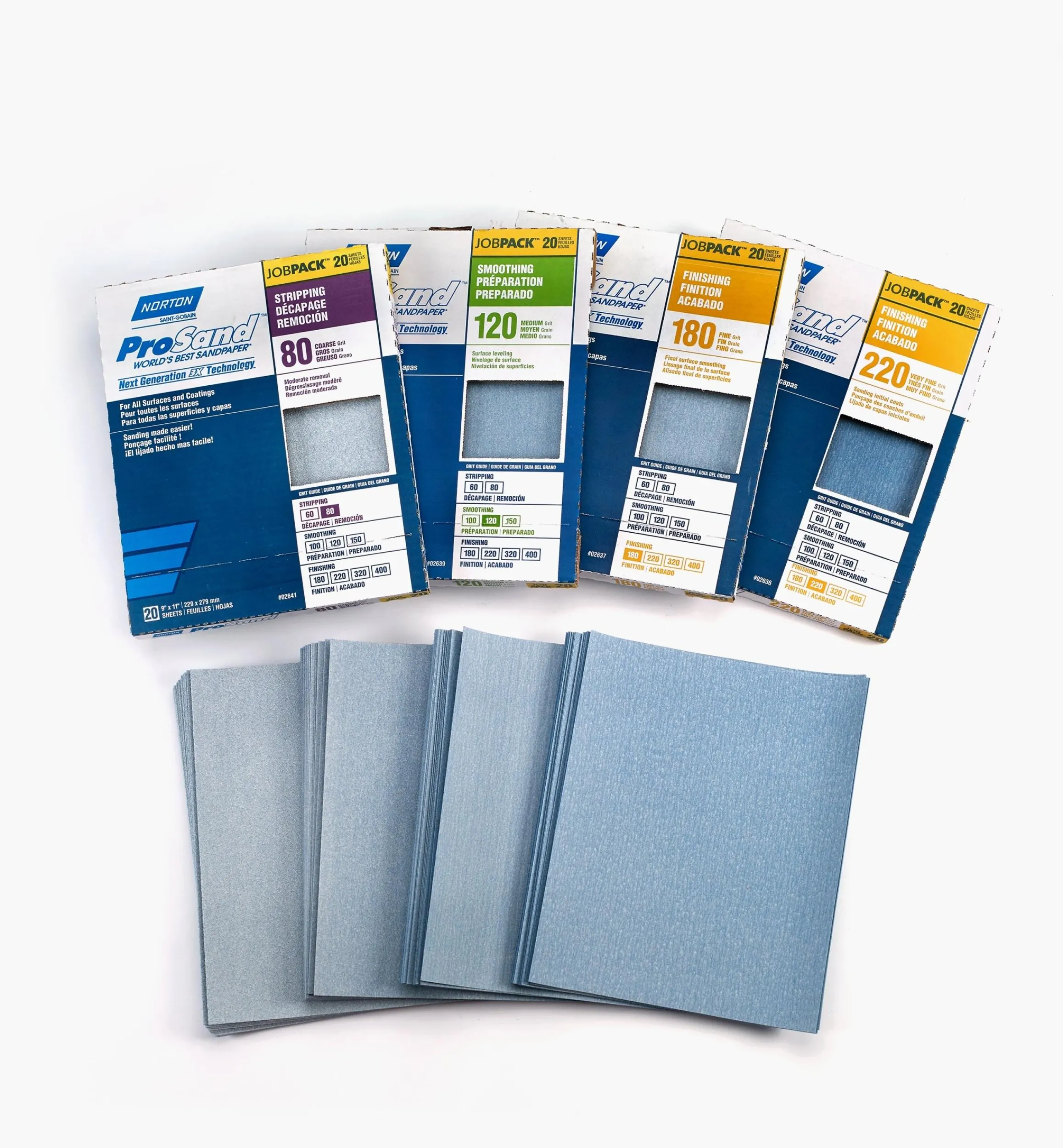 Lee Valley Supplies>Norton ProSand 3X Sandpaper