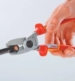 Lee Valley Hand Tools>NWS Insulated (1000V) Cable Cutters