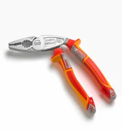 Lee Valley Hand Tools>NWS Insulated (1000V) Straight & Offset Combination Pliers