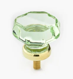 Lee Valley Knobs>Octagonal Glass Knob