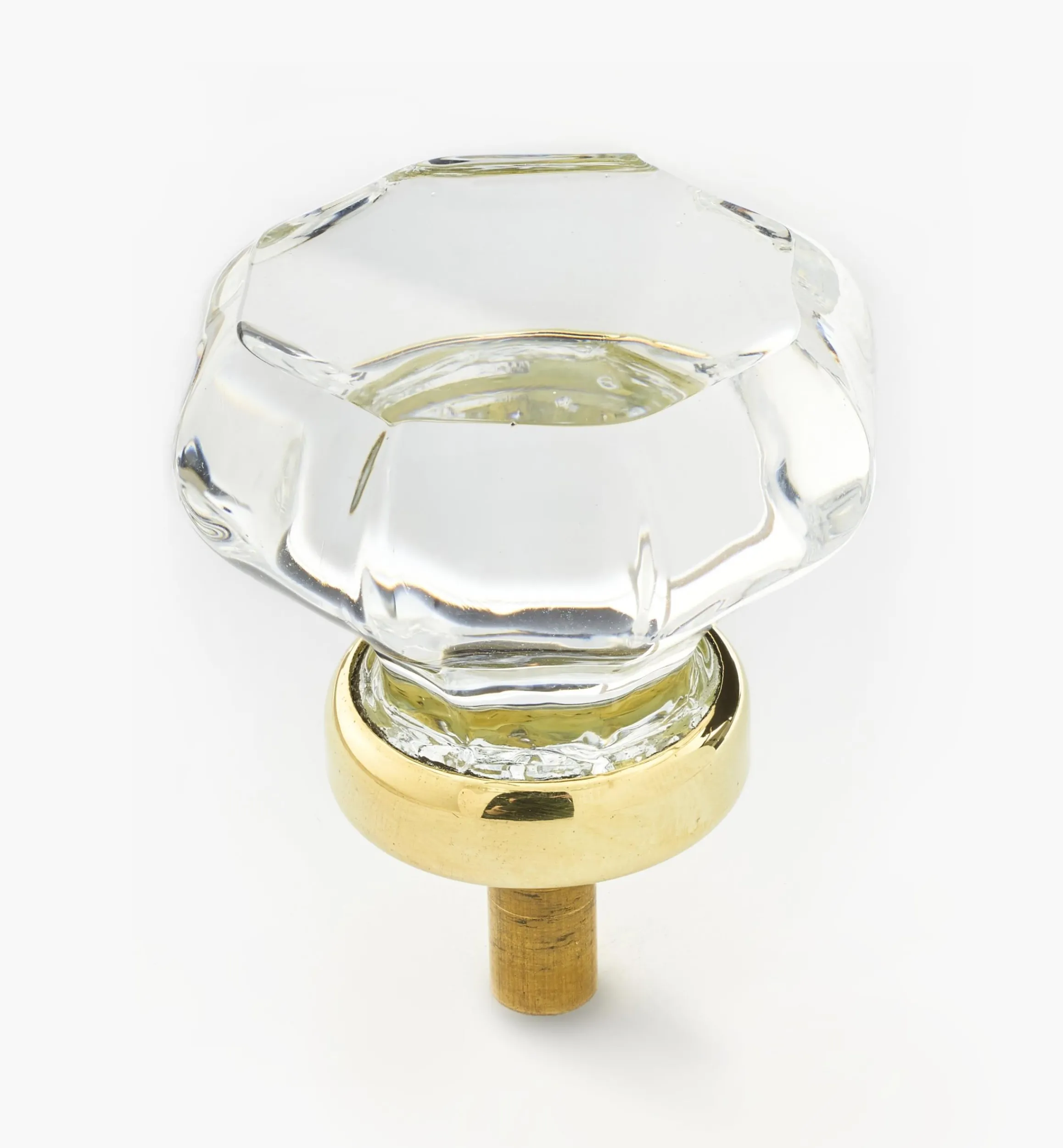 Lee Valley Knobs>Octagonal Glass Knob