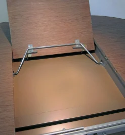 Lee Valley Table Hardware>Offset-Bar Leaf-Mount Mechanism